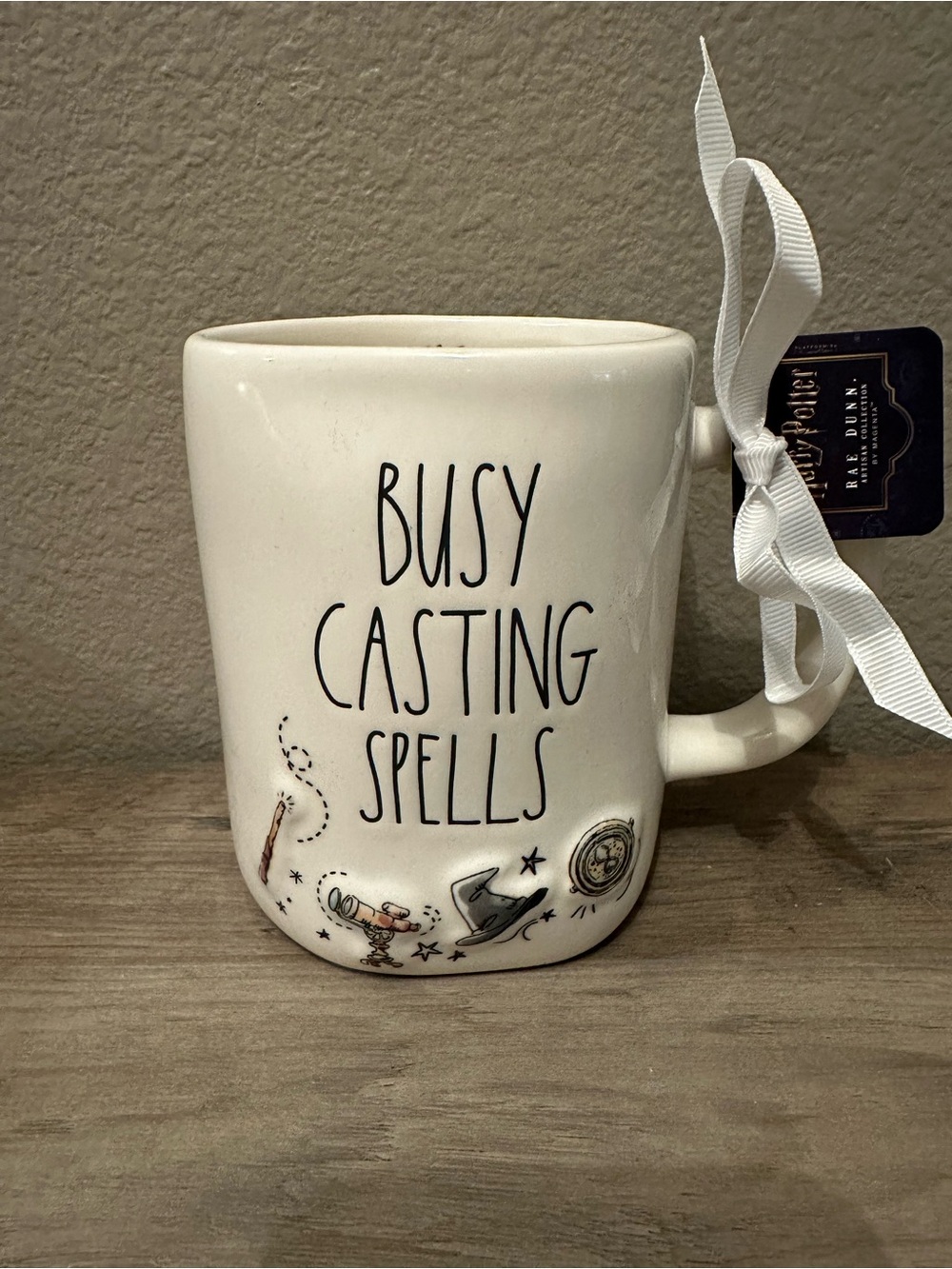 Rae Dunn/Harry Potter Busy Casting Spells Mug